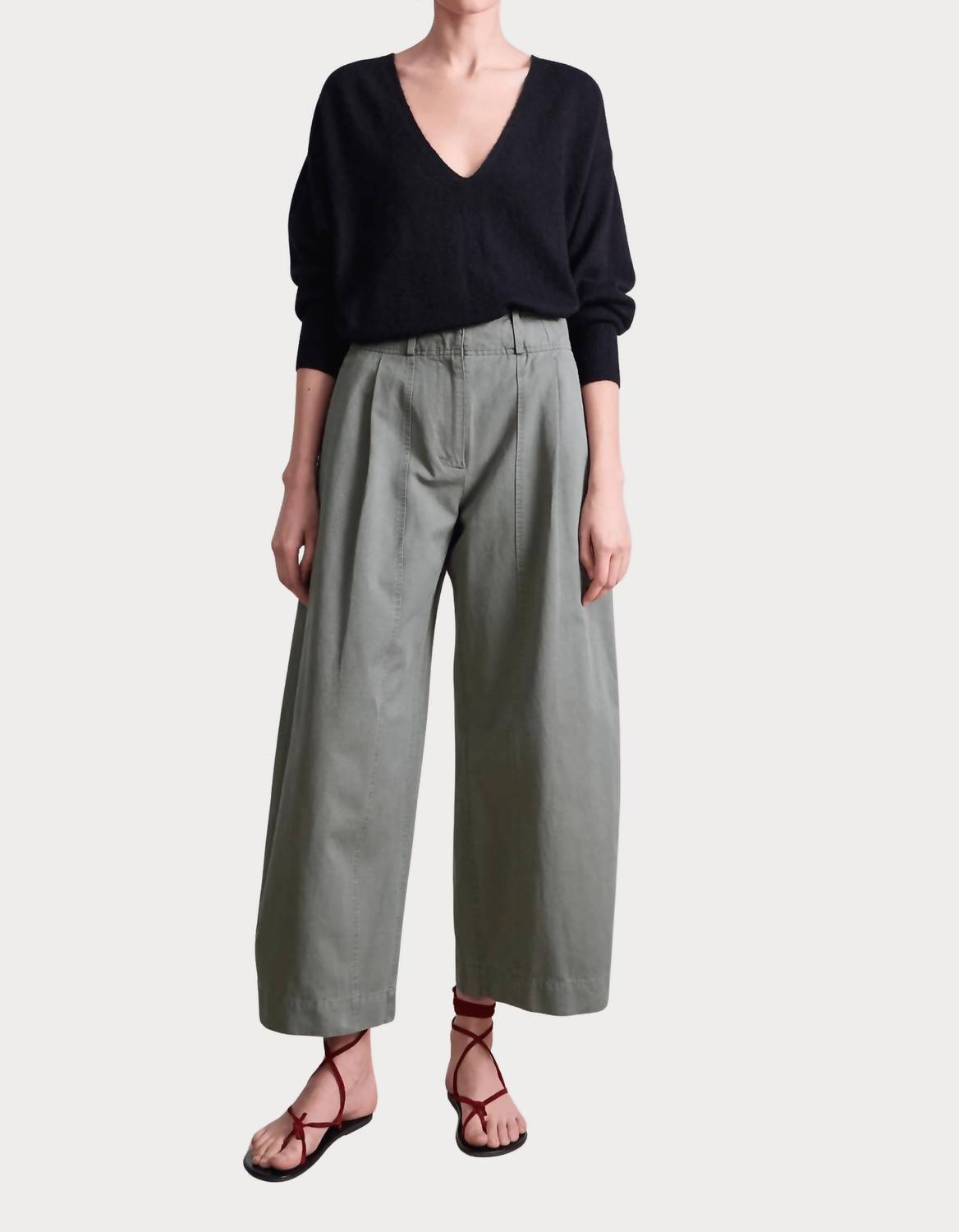 Apiece Apart - Cropped Cybil Trouser