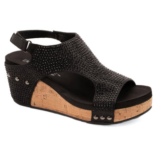 Corkys Footwear - Women's Carley Black Crystals