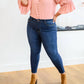Judy Blue - Back Yoke Skinny Jeans with Phone Pocket