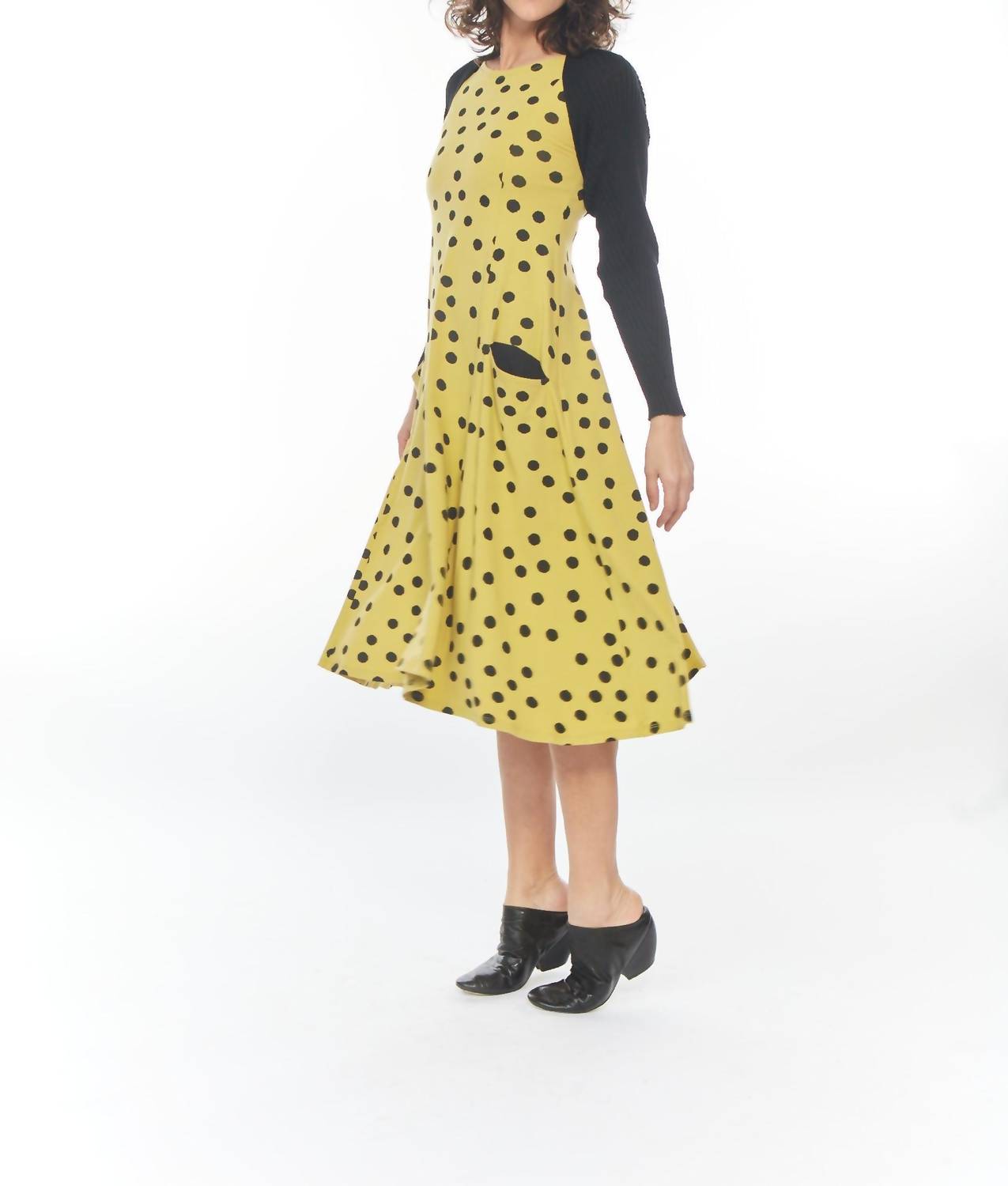 Matthildur - Tina Polka Dot Midi Dress
