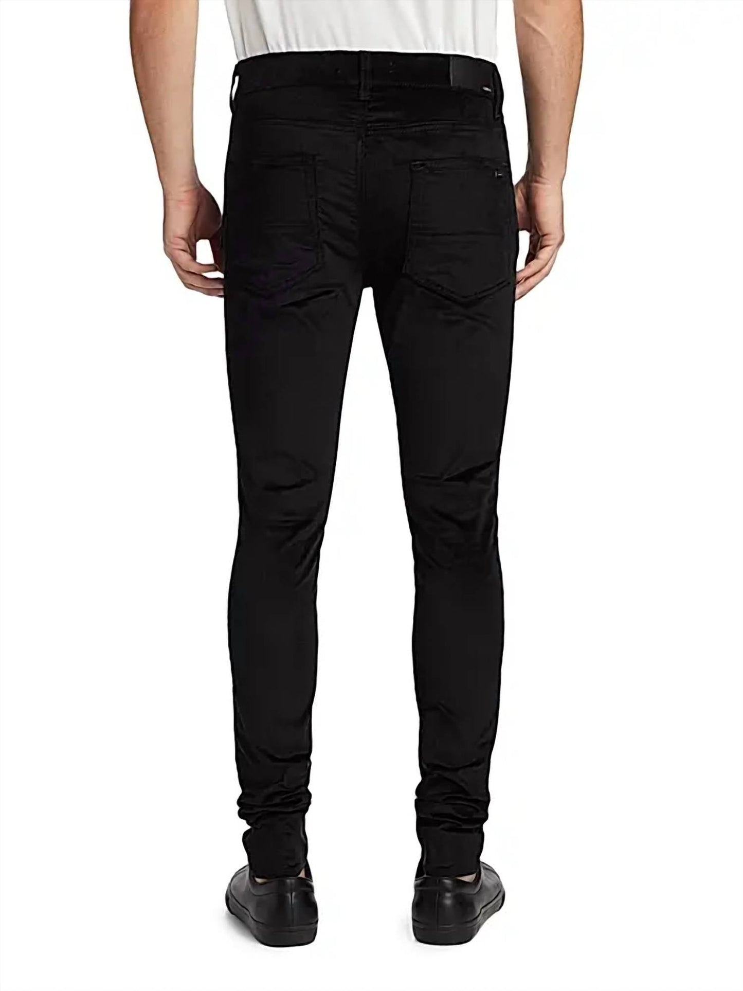 Amiri - Velour Skinny Stack Denim Jeans