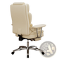 Big and Tall Executive Leather Office Chair with Footrest