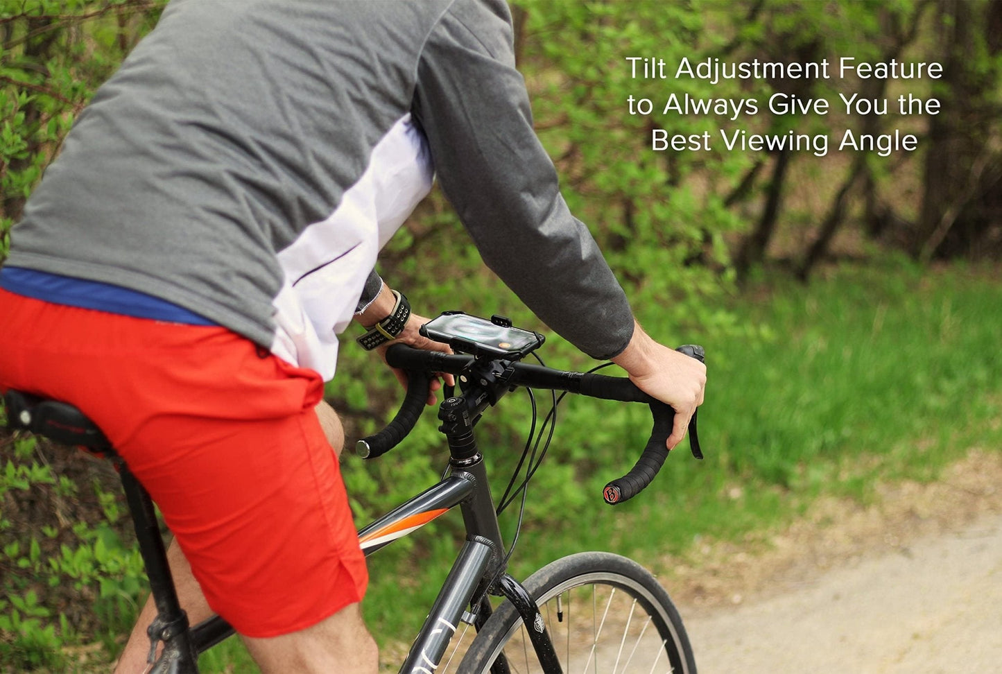 Suporte para telefone em bicicleta 