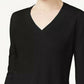 Karen Scott Suéter Feminino Gola V Preto Tamanho Médio