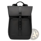 Black Nylon Business Backpack Large Capacity 30l