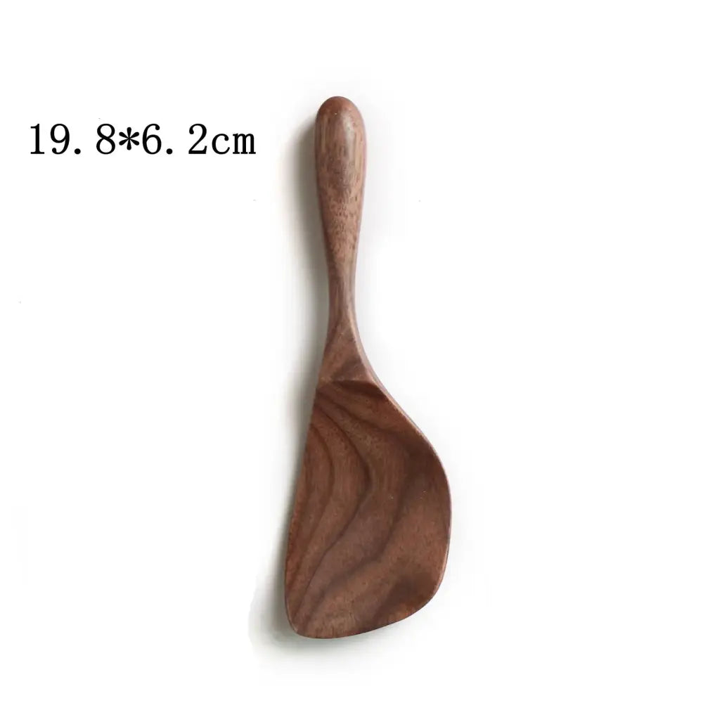 Handcrafted Black Walnut Wood Dining Spoon Set