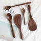 Handcrafted Black Walnut Wood Dining Spoon Set