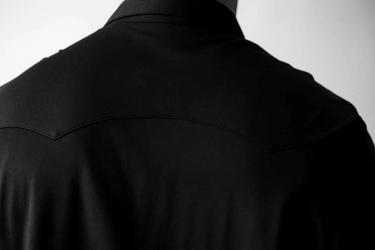 Buki’s Western Tech Shirt - Black