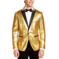 Blazer masculino slim fit com microlantejoulas da INC International Concepts, amarelo, tamanho grande