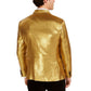 Blazer masculino slim fit com microlantejoulas da INC International Concepts, amarelo, tamanho grande