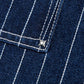 Commons Pinstripe Conductor Denim Pant Midnight Blue