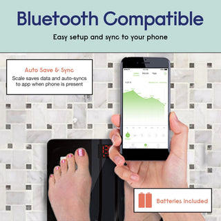 Balança de IMC Bluetooth 