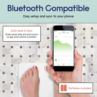 Balança de IMC Bluetooth 