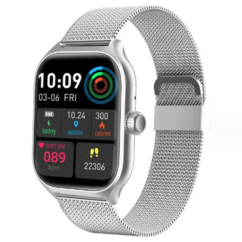 Full Touch Screen Smart Watch with Heart Rate Monitor