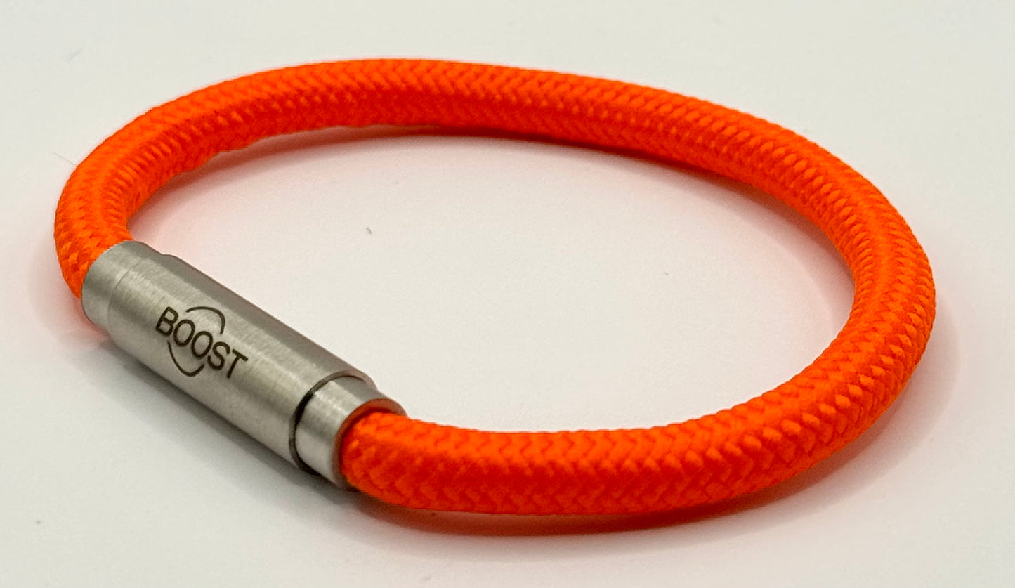 Boost Bands - O Poder do Pensamento Positivo Laranja