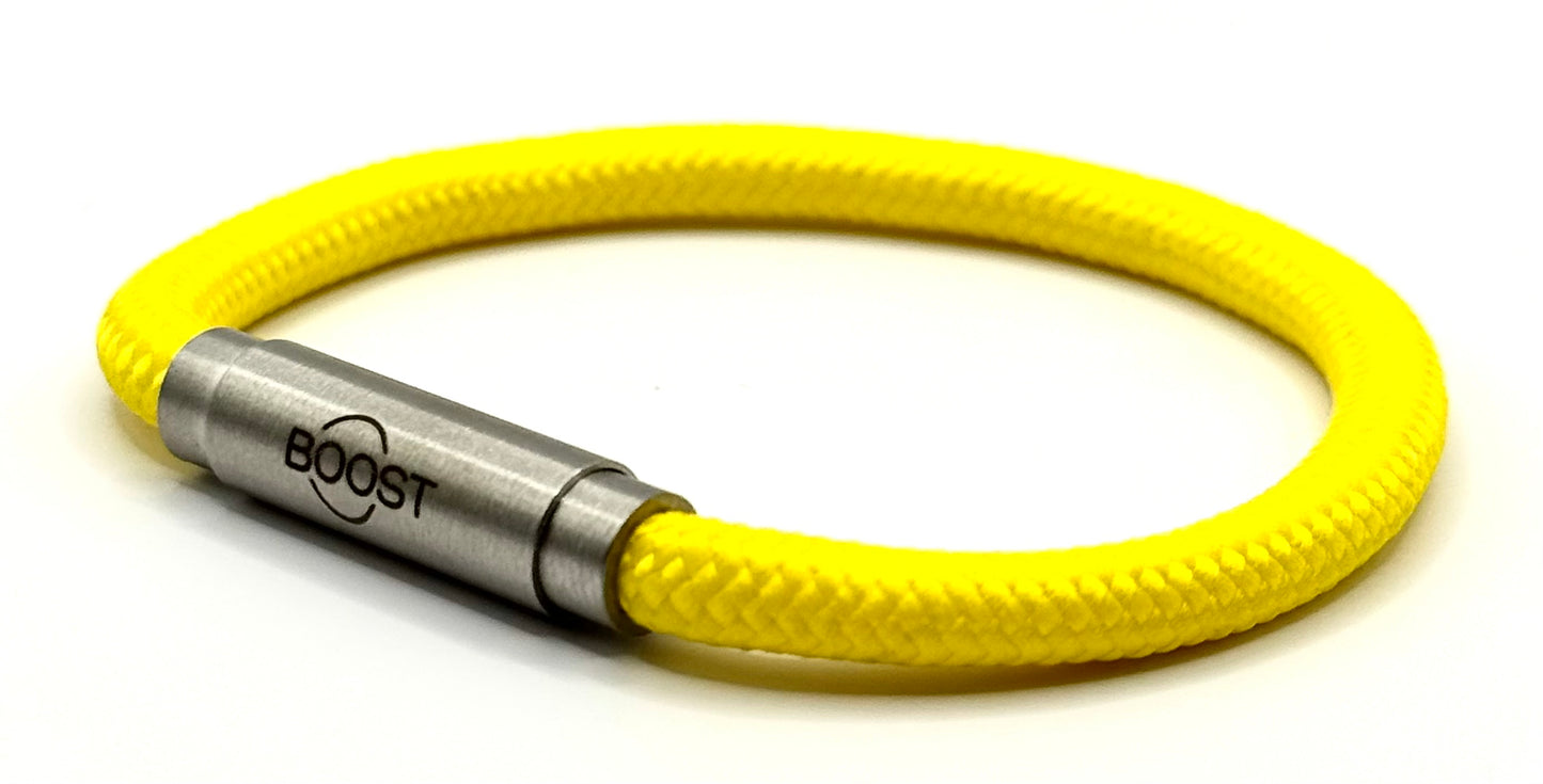 Boost Bands - O Poder do Pensamento Positivo Amarelo