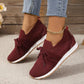 Breathable Lace Up Mesh Walking Flats for Women