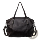 Brown Leather Star Studded Retro Messenger Bag