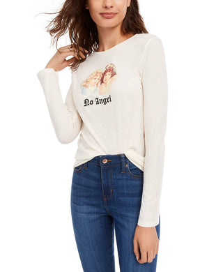 Freeze 24-7 Juniors No Angel Top Marrom Tamanho Grande