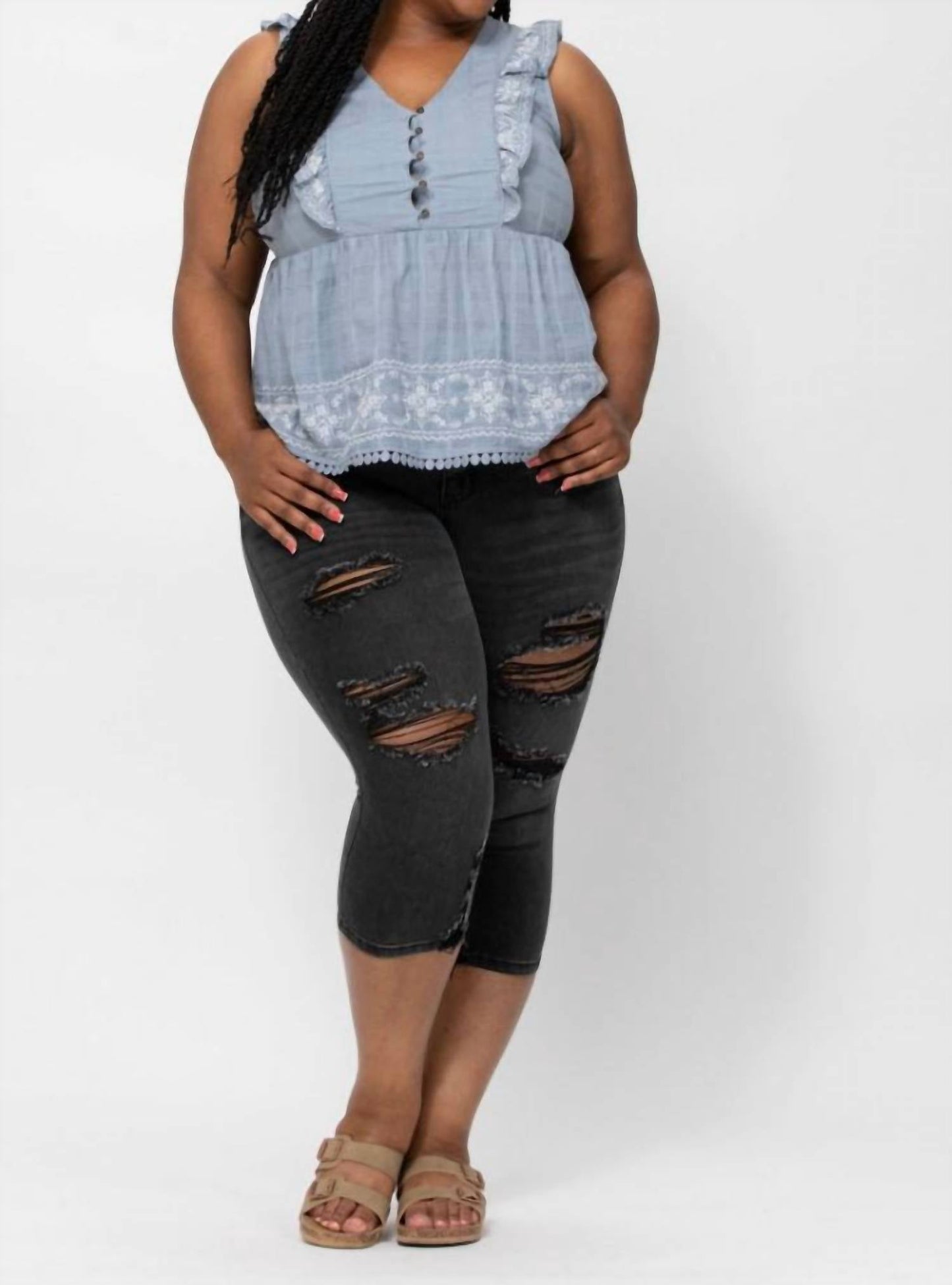 Judy Blue - Almost Friday Skinny Capri