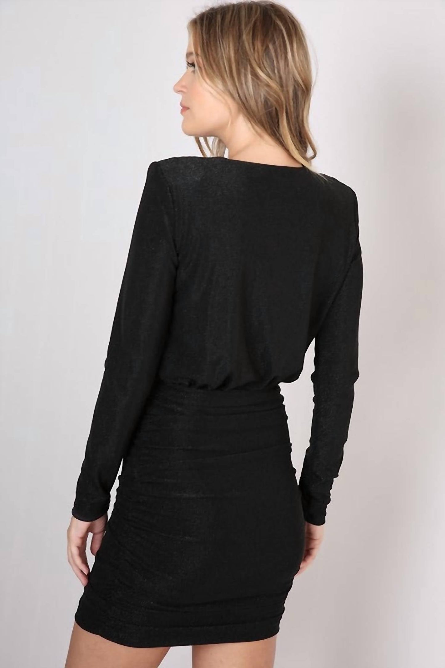 124 Voltaire - Longsleeve Classy Mini Dress
