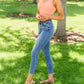 Judy Blue - Hi-Waisted Embroidered Pocket Relaxed Jeans