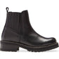 Steve Madden - Women's Leather Lug Sole Studded Chelsea Boot