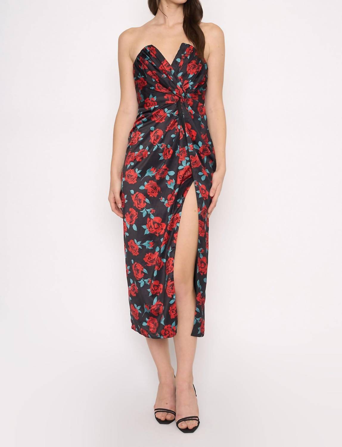 Dee Elly - JUST A BIT ROSEY DRESS