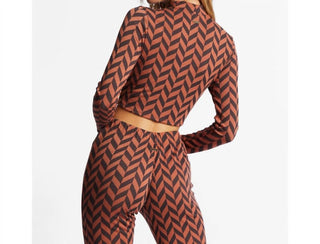 Billabong - Blusa curta com gola simulada New Heights
