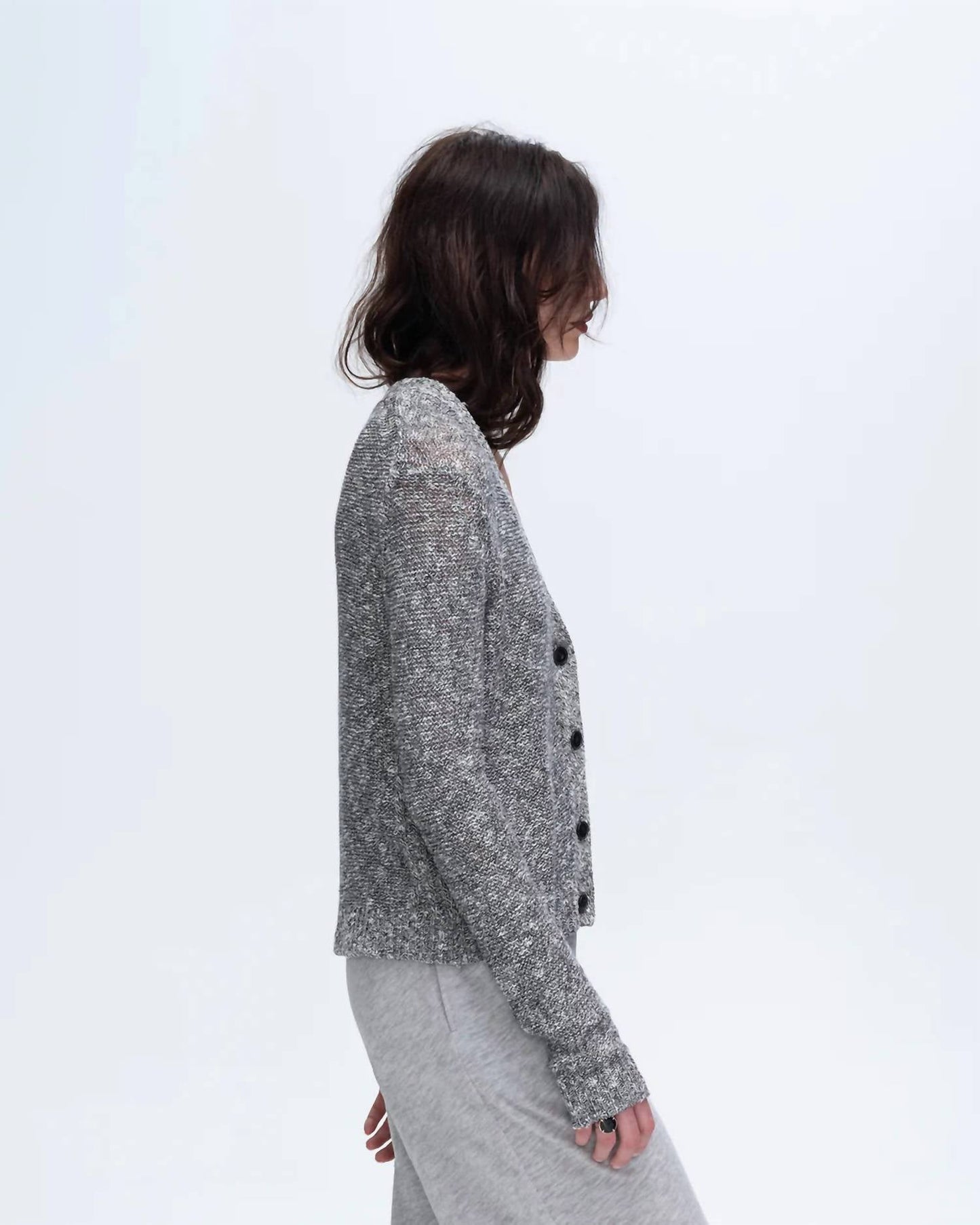 Atm - Rib Detail Cardigan