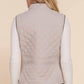 Active Usa - Quilted Zip Up Vest