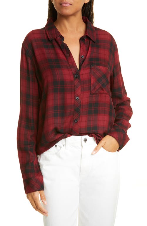 HUNTER SHIRT - CRIMSON PITCH