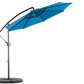 10ft Offset Hanging Market Patio Umbrella with Easy Tilt Adjustment