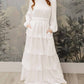 Tea N Rose - Tiered Maxi Dress