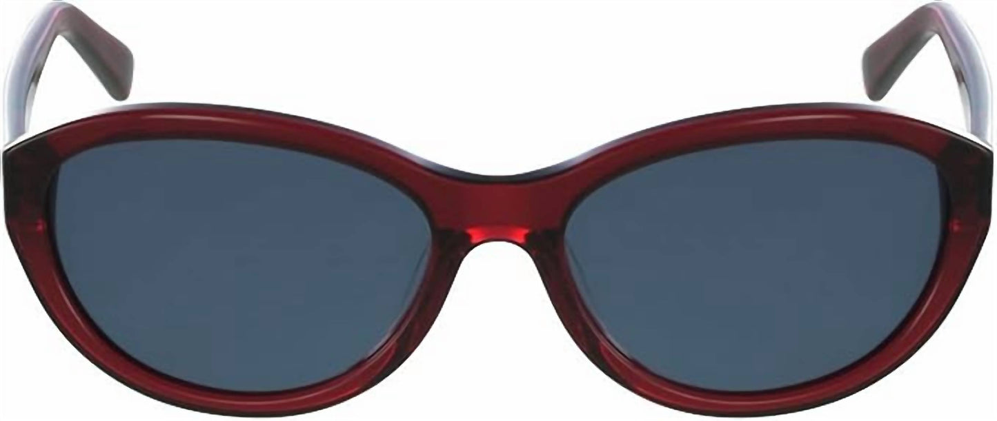 Vuarnet - Women's VL1203 Polarized Bordeaux Sunglasses