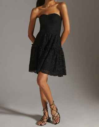Eva Franco - Vestido de renda floral