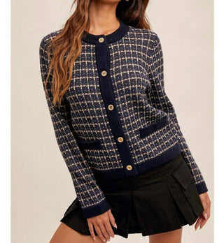 Hem &amp; Thread - Cardigan Juno Tweed
