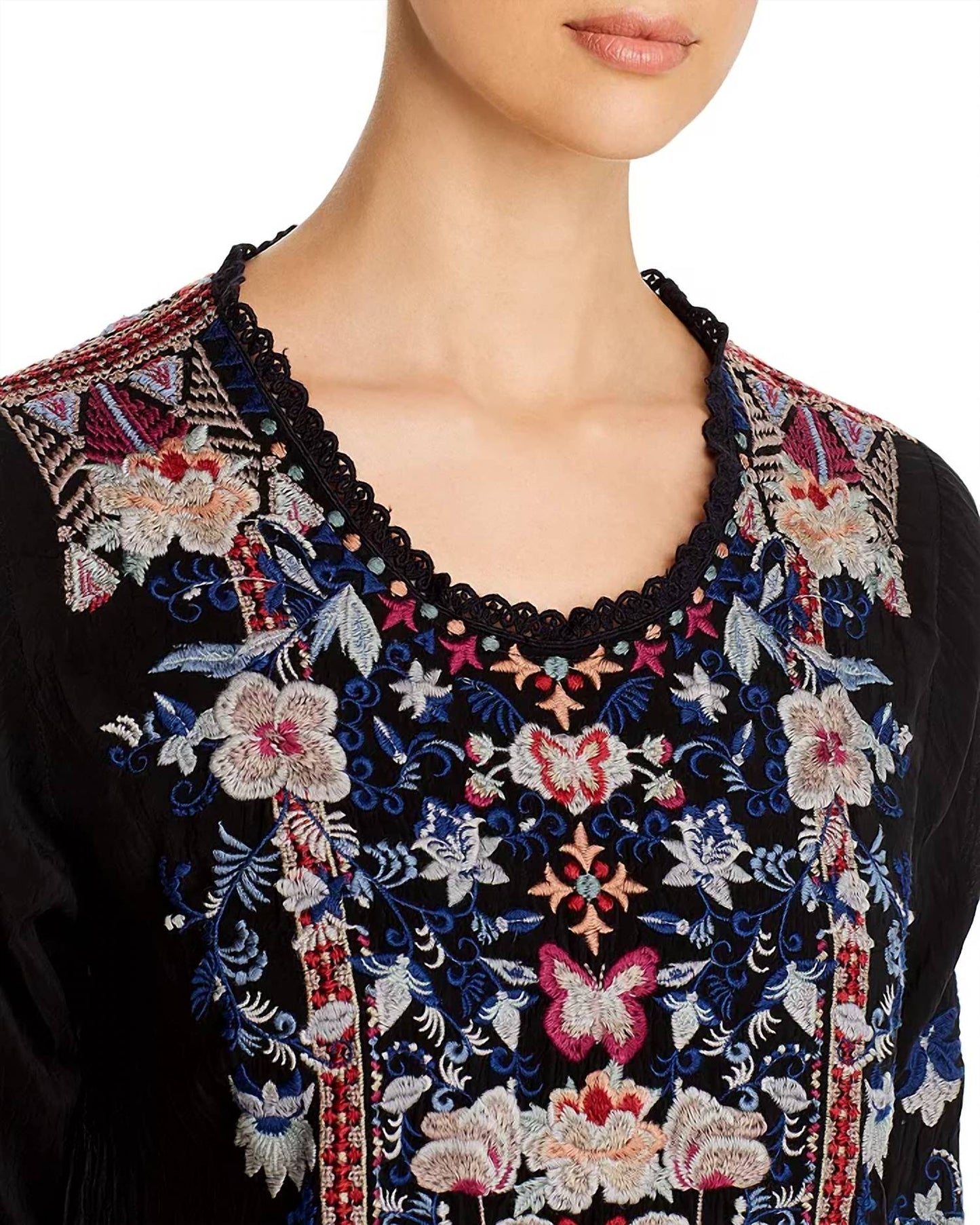 Johnny Was - Gerona Embroidered Tunic Dress
