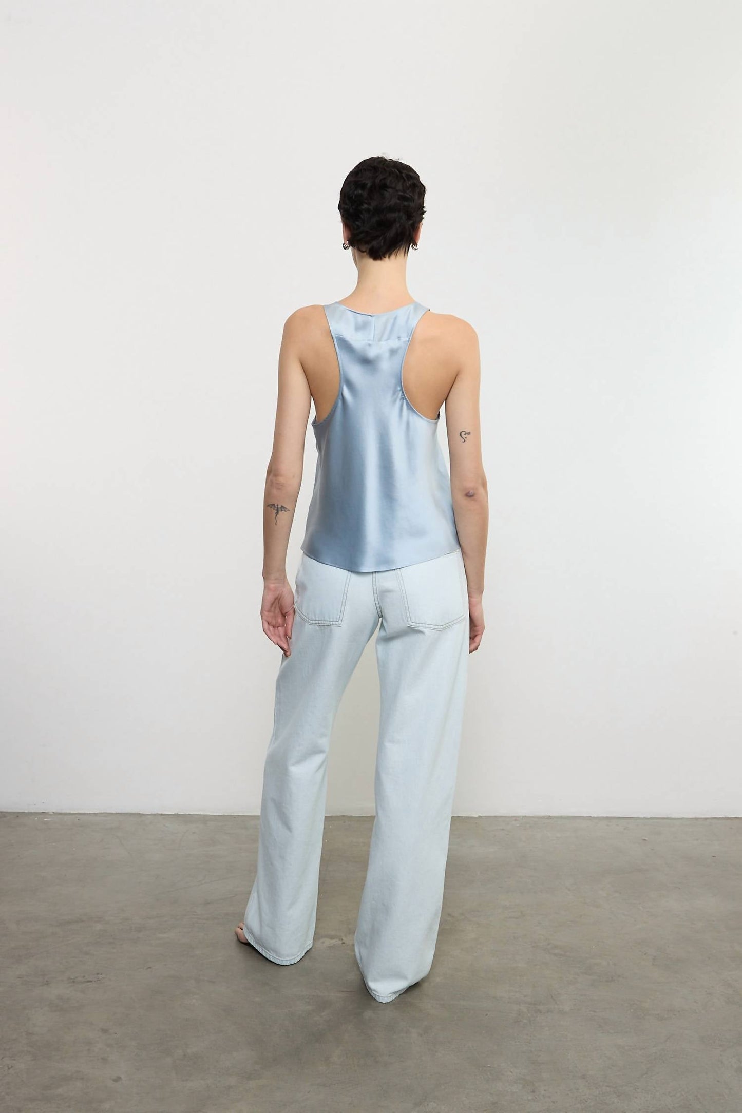 Enza Costa - SLOUCHY STRAIGHT ITALIAN DENIM JEAN