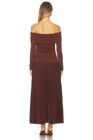 Astr - Tanaia Mixed Media Dress