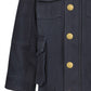 London Fog - Toddler Boys Button-front Collared Utility Barn Coat