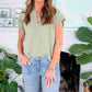 Bobi - Raglan Flutter Sleeve Top