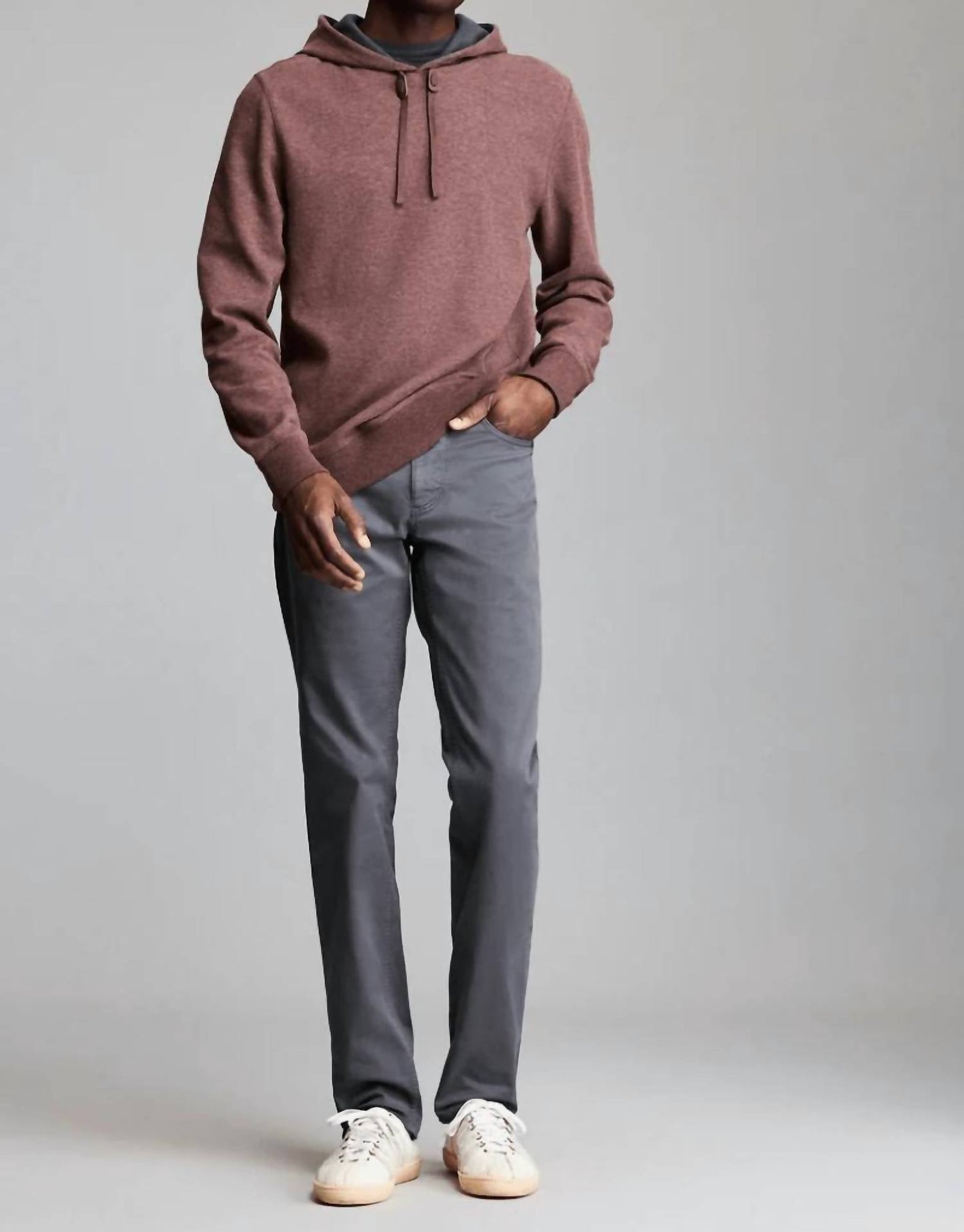Billy Reid - Rib Hoodie Pullover