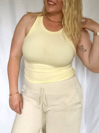 Le Lis - Regata feminina com nervuras e costura costeira