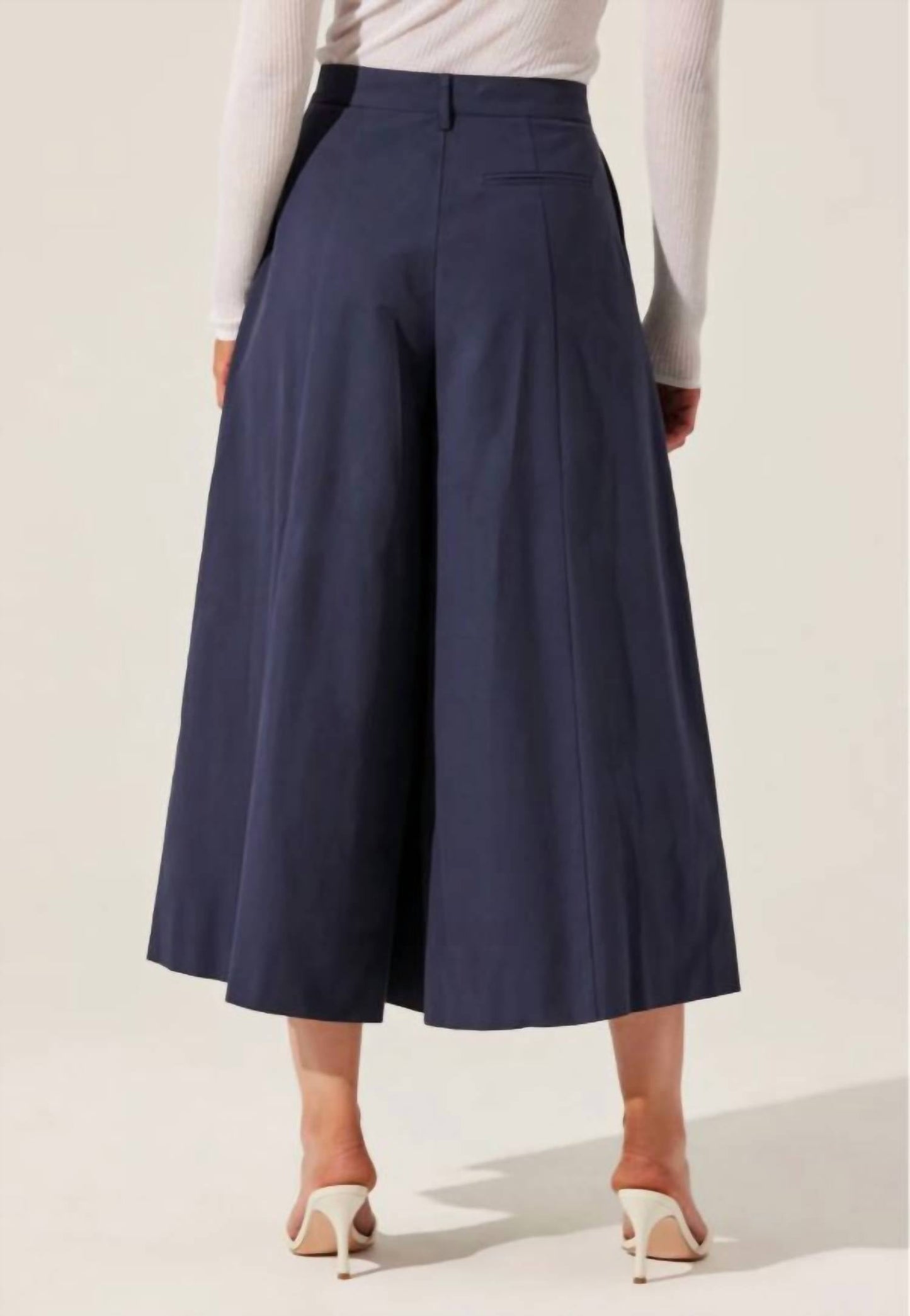 Astr - Rowen Pleated Culotte Pants