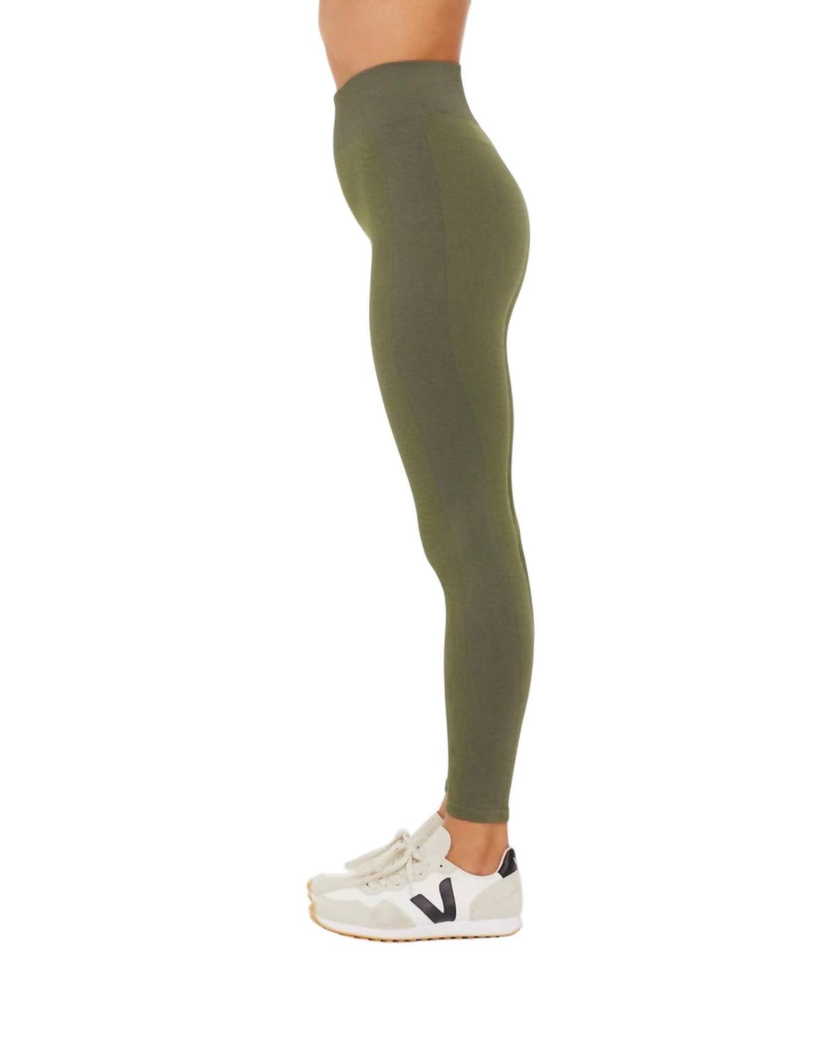 The Upside - Ribbed Seamless Midi Pants