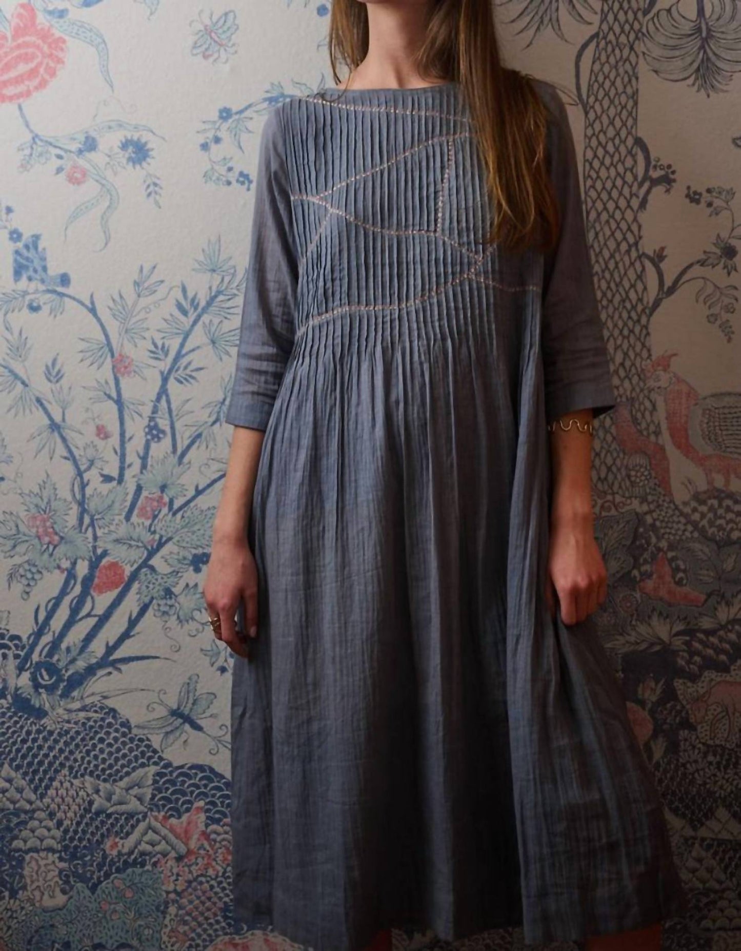 Mata Traders - Alma Pintucked Dress