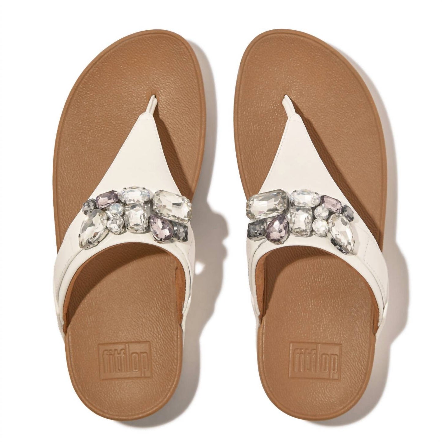 Fitflop - Women's Lulu Jewel Deluxe Toe Post Sandal