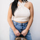 Steve Madden - Twist Neck Crop Top