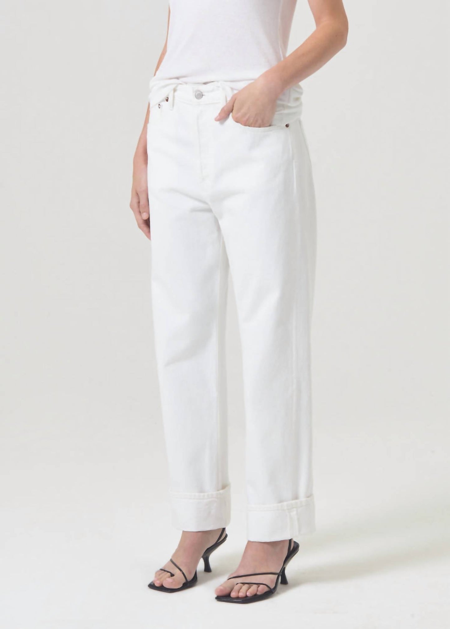 Agolde - Fran Low Slung Straight Jean